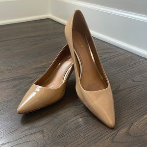 Coach Nude Patent Leather Pumps - 9M